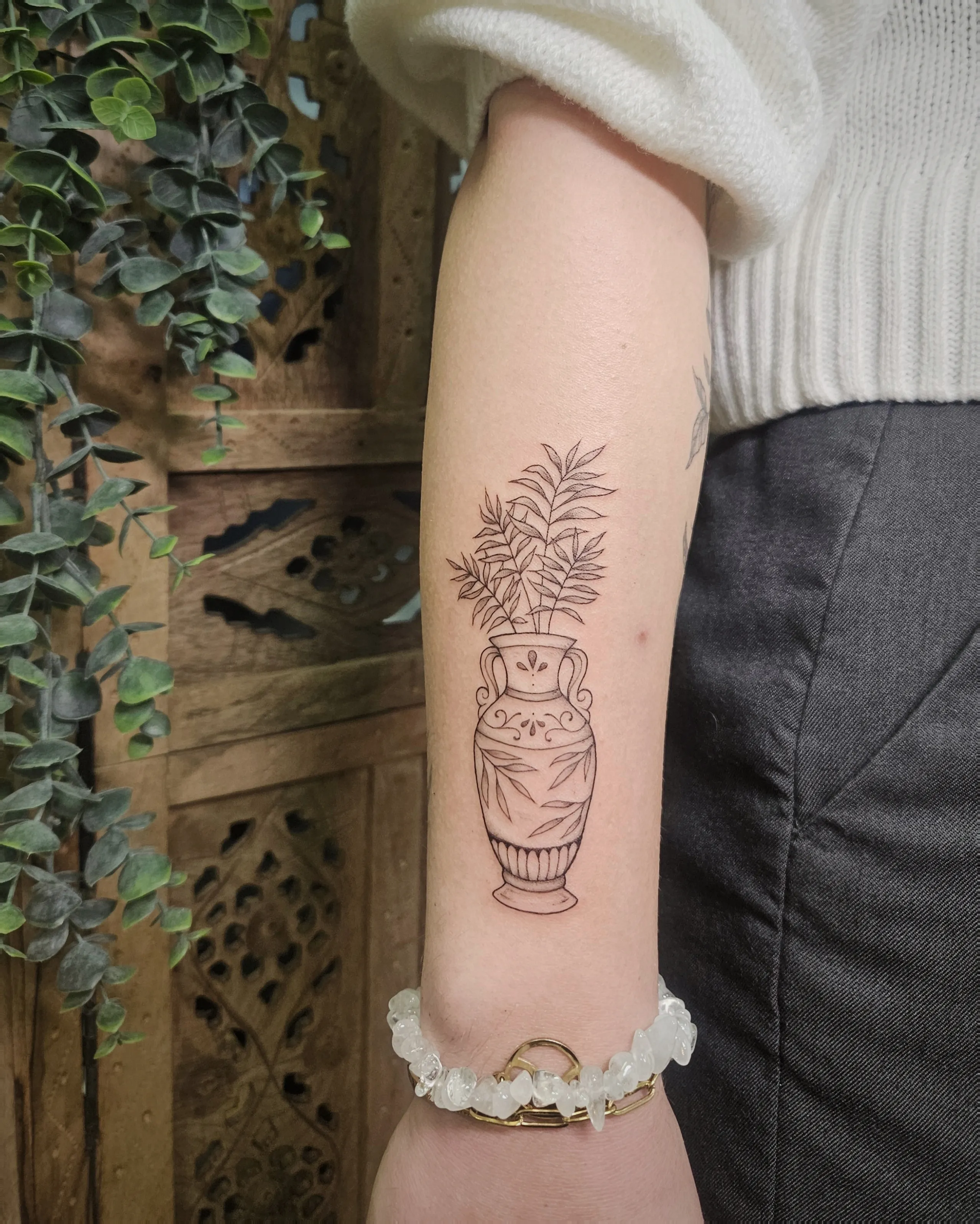 Tattoo 7 – White Pearl Ink