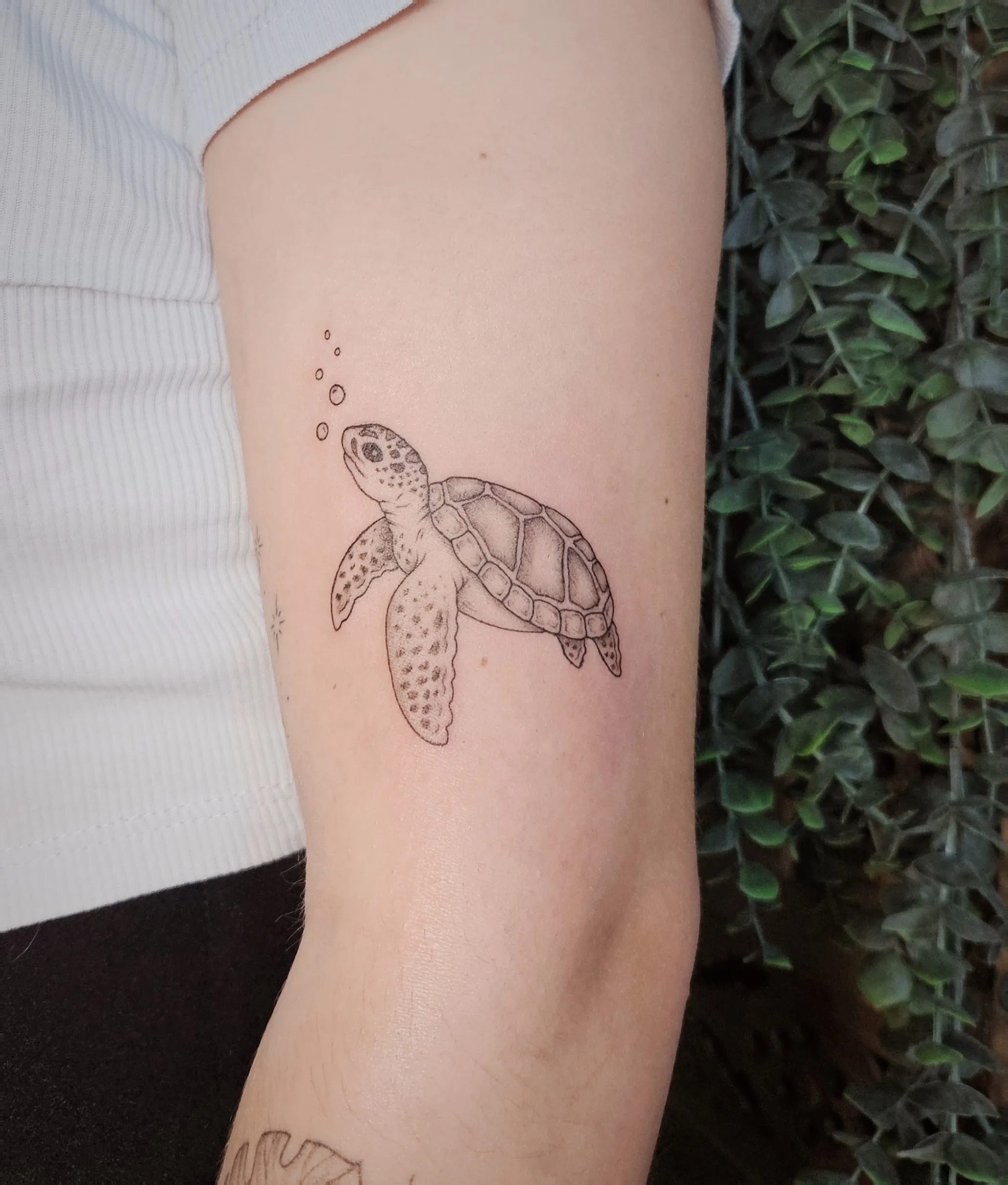 Tattoo 3 – White Pearl Ink
